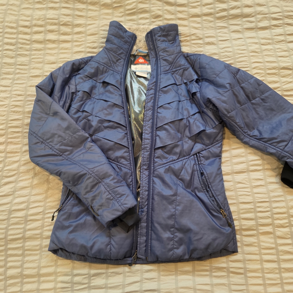 Blue Puffer Jacket - image 1